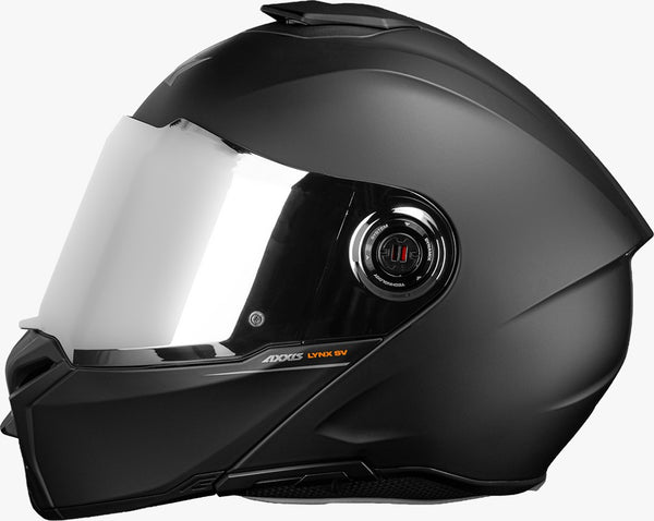 Casco Abatible Axxis A1 Lynk Negro Mate