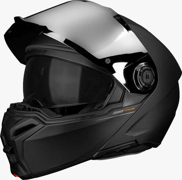 Casco Abatible Axxis A1 Lynk Negro Mate