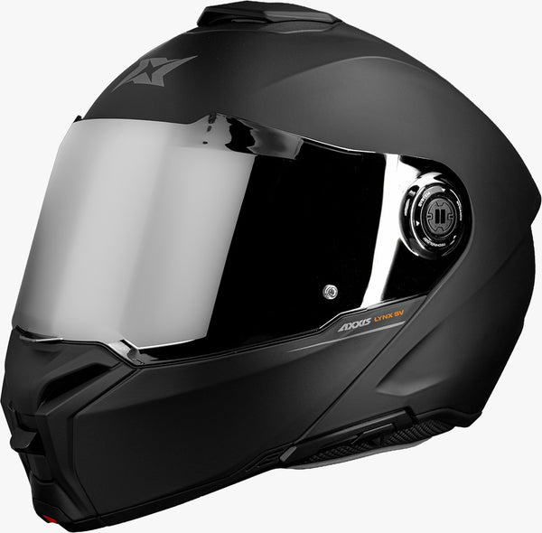 Casco Abatible Axxis A1 Lynk Negro Mate