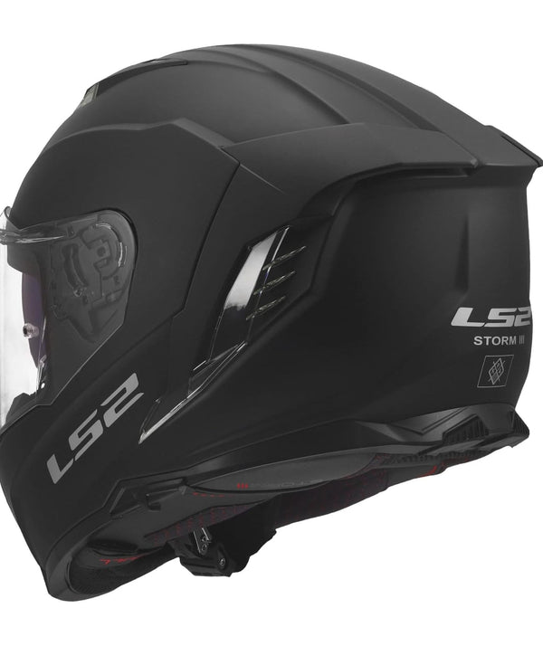 Casco Integral LS2 Storm III Negro Mate FF818