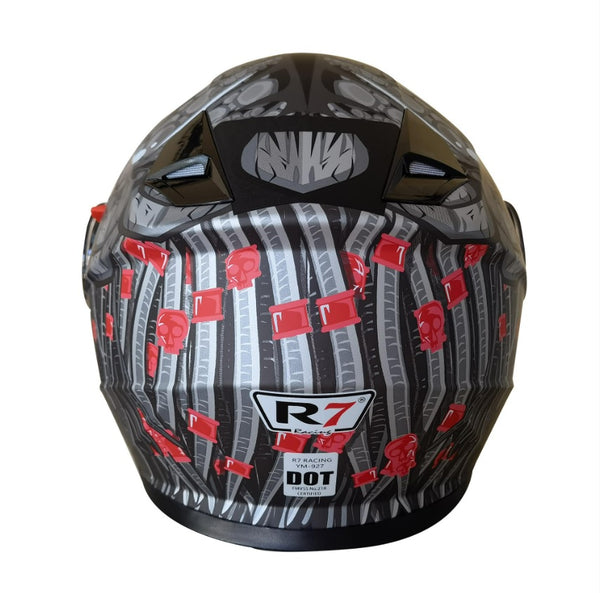 Casco Abatible R7 Expert Predator Gris