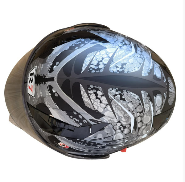 Casco Abatible R7 Expert Predator Gris