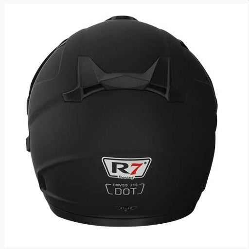 CASCO ABIERTO R7 MD-900 NEGRO MATE