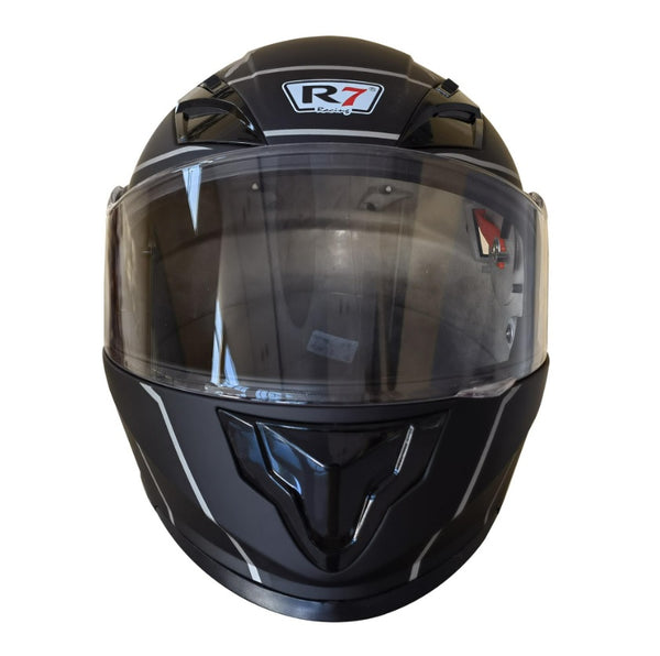 Casco Abatible R7 Expert Fasttest Negro Gris Mate
