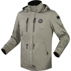Chamarra Deportiva Ls2 Khaki Rambla Evo Textil para dama