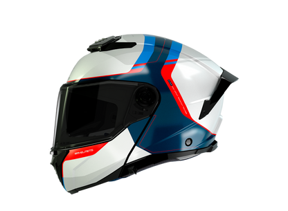 Casco Abatible Mt Sv Atom 2 Emalla C7 Brillo