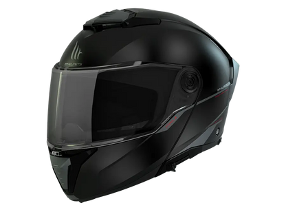 Casco Abatible Mt Sv Atom 2 Solid A1 Negro Mate