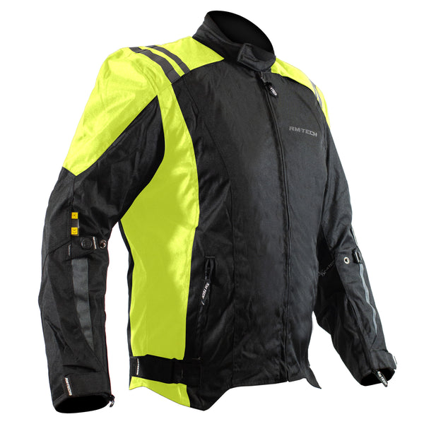 Chamarra Rmtech Booster Negra Neon