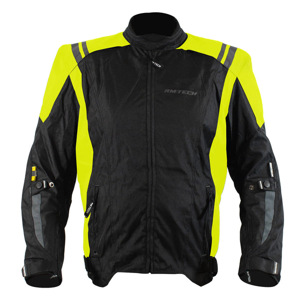 Chamarra Rmtech Booster Negra Neon