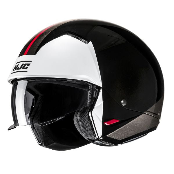 Casco Abierto Hjc I20 Vena MC1 Negro Blanco