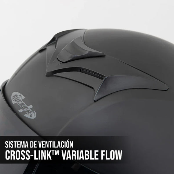Casco Integral Joe Rocket Rkt 100 Elevation Naranja Mate