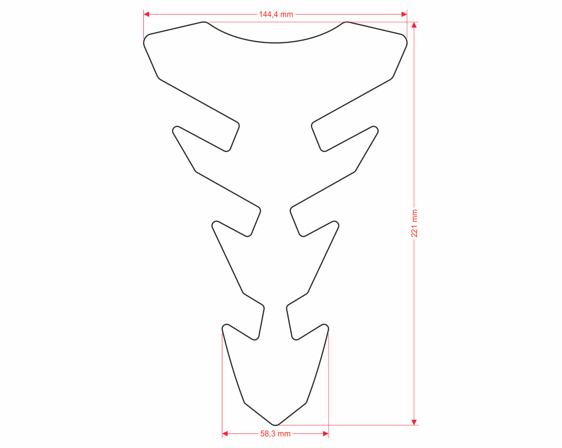 Tankpad Expression Slim Usa Flag