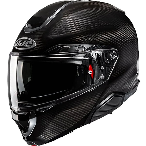 Casco Abatible Hjc Rpha 91 Carbon Solido