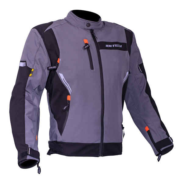 Chamarra RMTECH Fast Line Gris/Neg/Nar