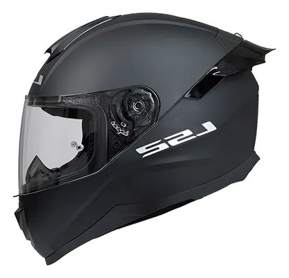 Casco Integral LS2 Con Intercomunicador integrado Flash Negro Mate FF802