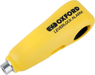Candado Oxford Bloqueo de manillar con alarma Amarillo