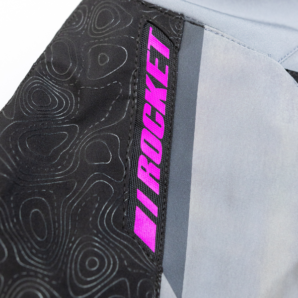 Chamarra Joe Rocket Altitude para mujer Gris Negro Rosa