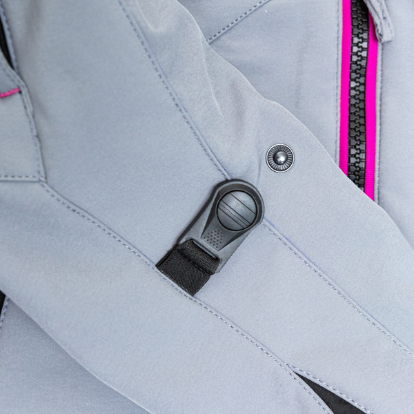 Chamarra Joe Rocket Altitude para mujer Gris Negro Rosa
