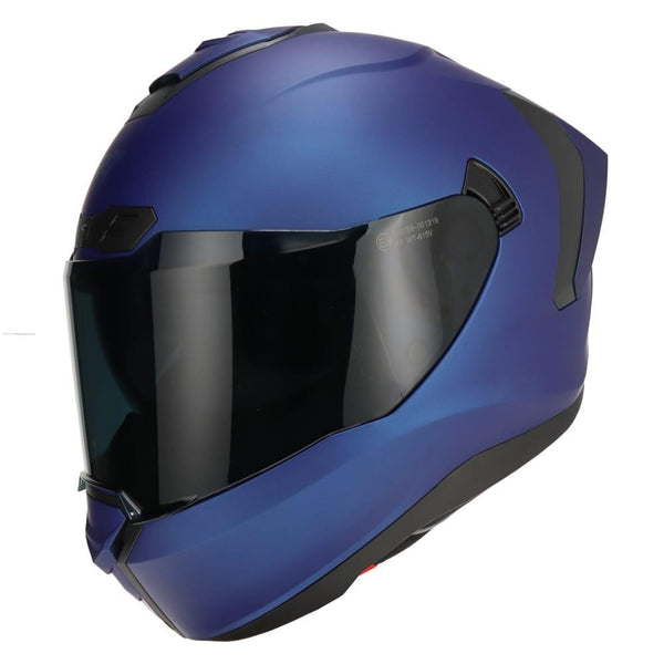 Casco Integral R7 Sentry Azul Mate