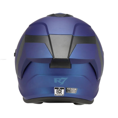 Casco Integral R7 Sentry Azul Mate