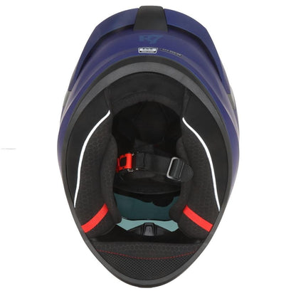 Casco Integral R7 Sentry Azul Mate