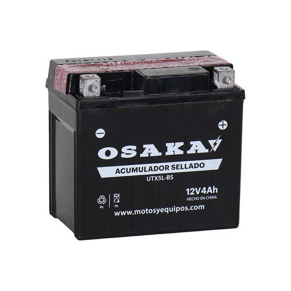 Acumulador Sellado Osaka Utx5L-Bs (Ytx5L-Bs)