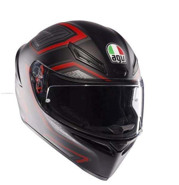 Casco Integral Agv K-1 Sling Rojo