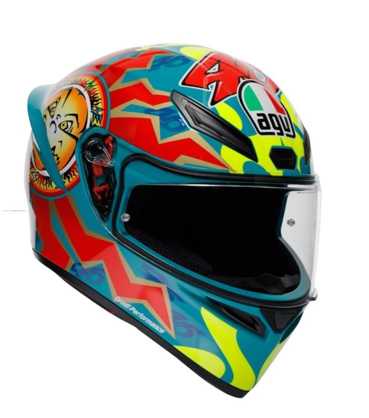 CASCO INTEGRAL AGV K-1 ROSSI MUGELLO 1999