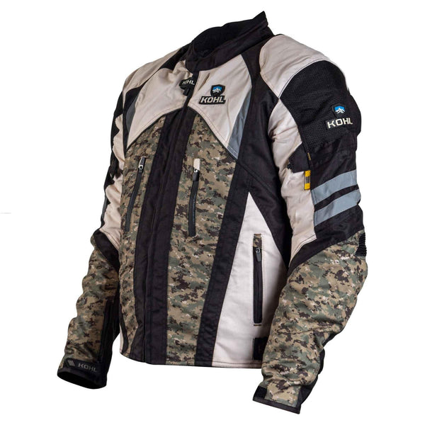 CHAMARRA DEPORTIVA KOHL-107 BEIGE CAMO