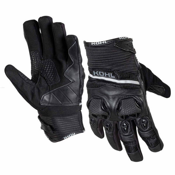 Guantes Vel Kohl Negro Kohl-202 Textil Piel