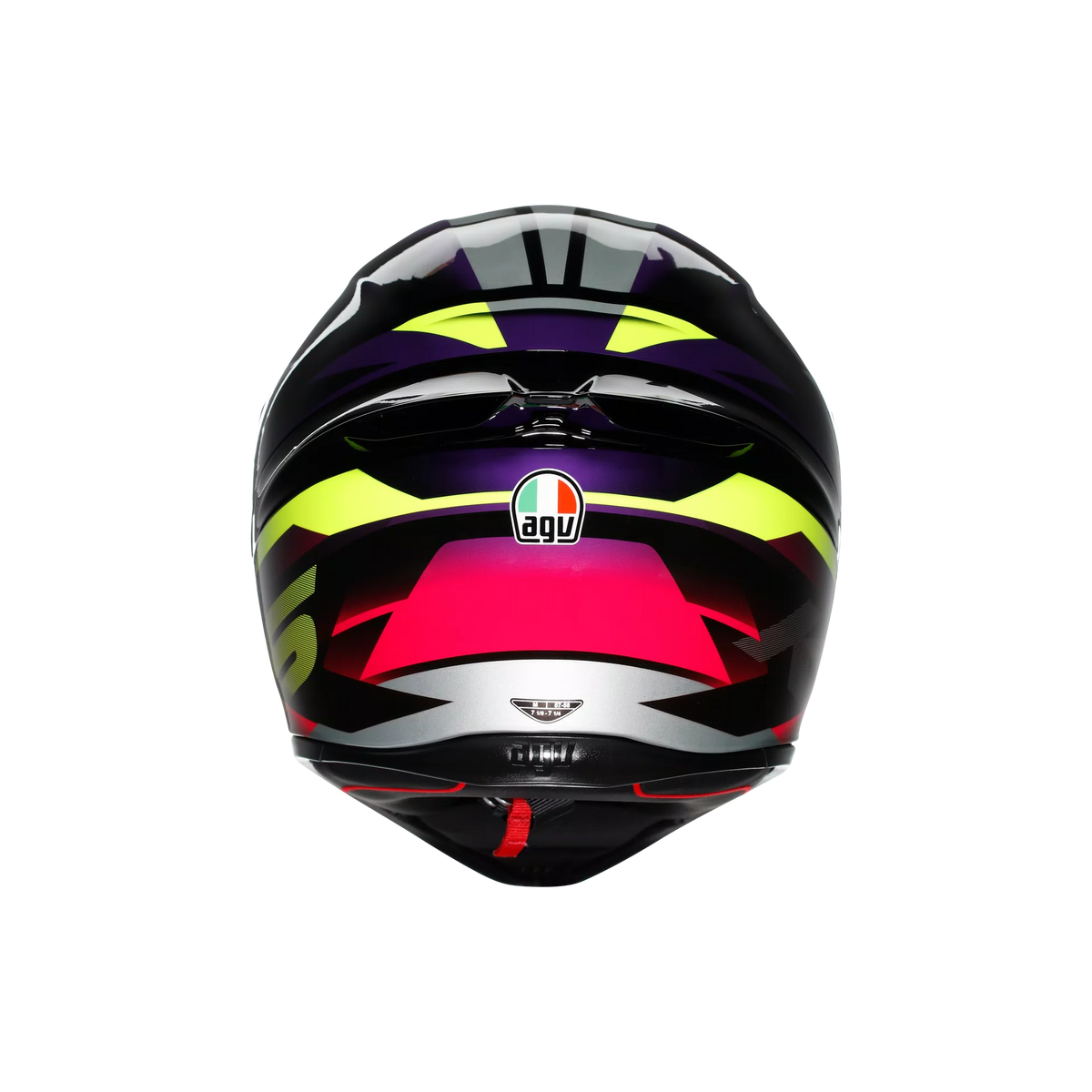 Casco Cerrado Agv K1 S E2206 Fastlap  Ngo/Purp/Ros