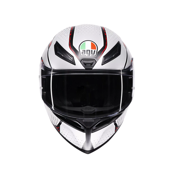 Casco Cerrado Agv K1 S E2206 Speedarmor Ngo/Grs/Roj/Mate