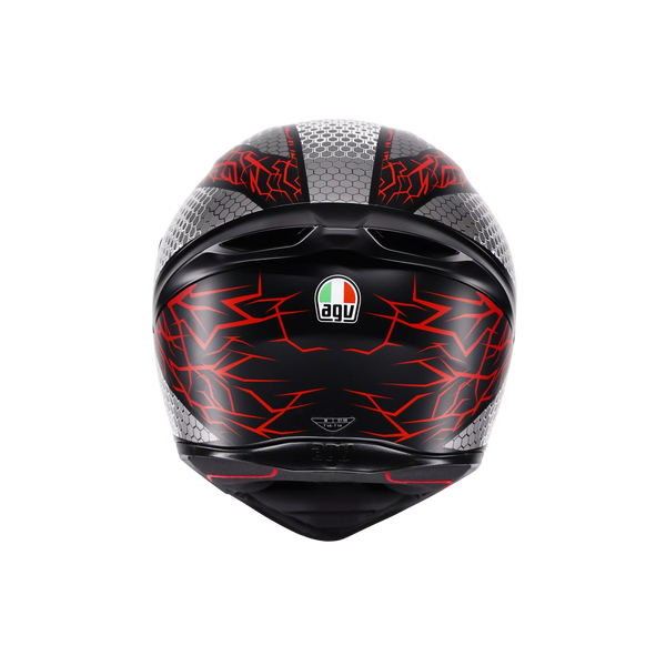Casco Cerrado Agv K1 S E2206 Speedarmor Ngo/Grs/Roj/Mate