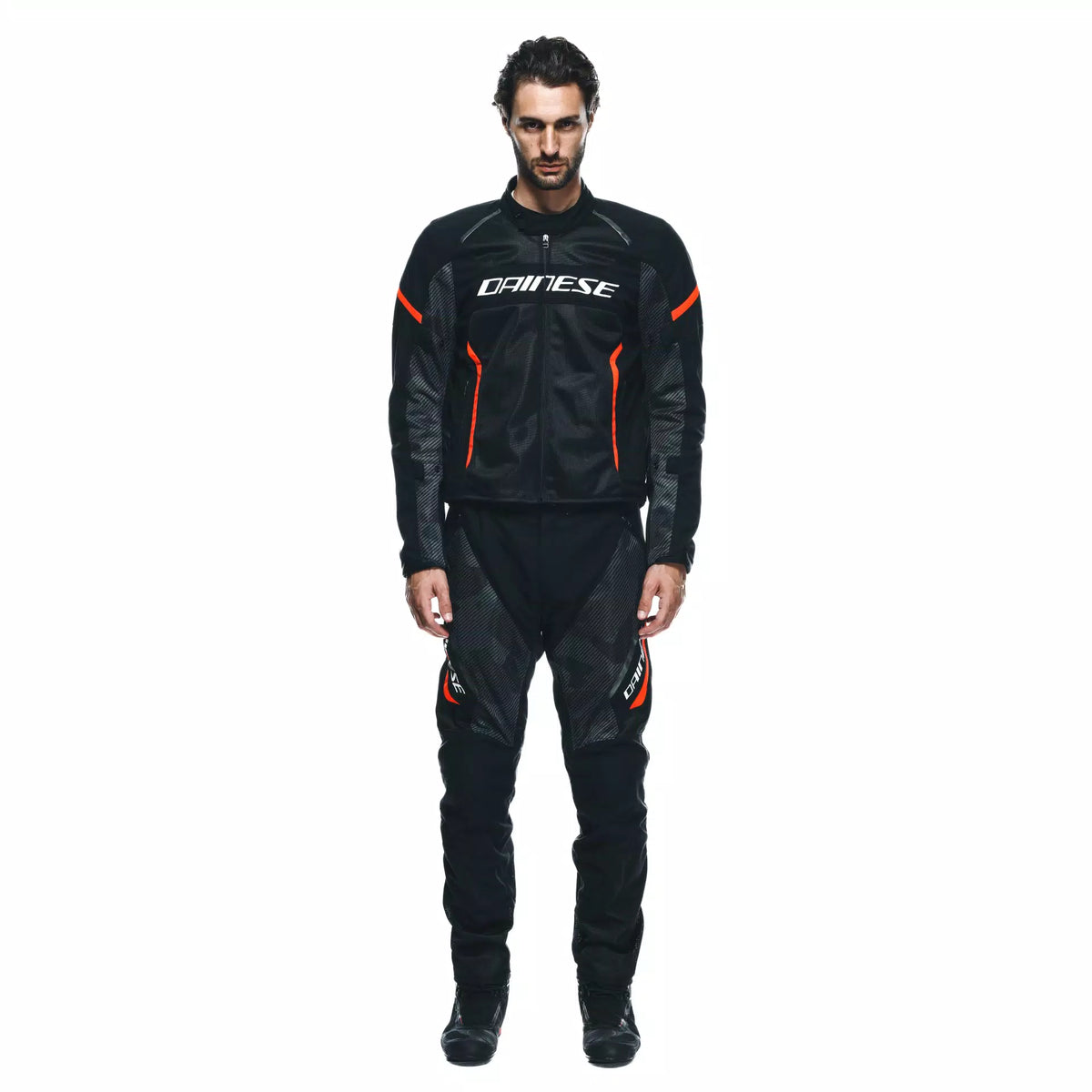 Chamarra Dainese Air Frame 3 Negro Rojo