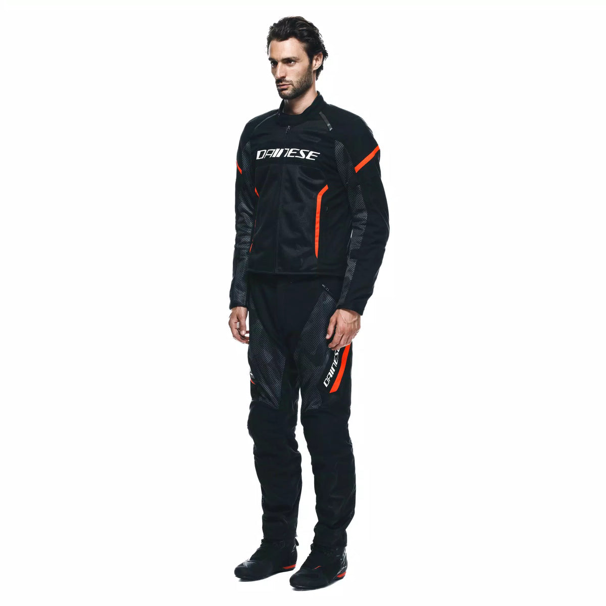Chamarra Dainese Air Frame 3 Negro Rojo