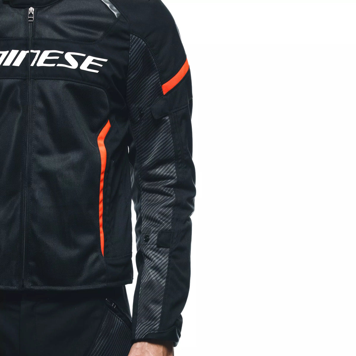 Chamarra Dainese Air Frame 3 Negro Rojo