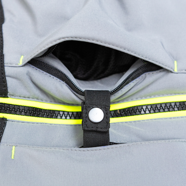 Chamarra Joe Rocket Elevation Gris Neon