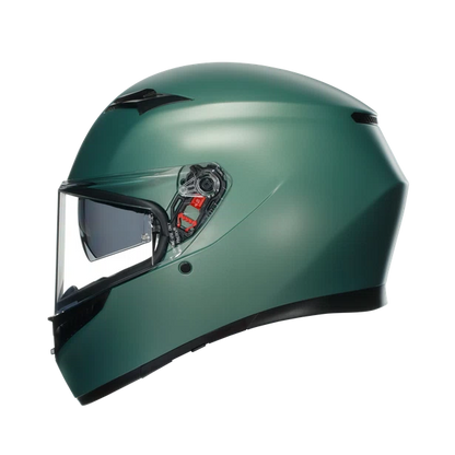 Casco Cerrado Agv K-3 Matt Salvia Verde