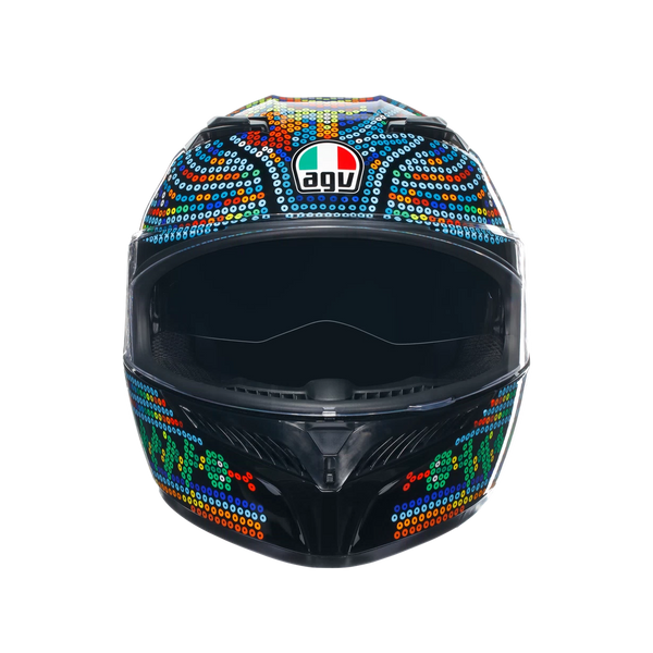 Casco Integral Agv K-3 Rossi Winter Test 2018