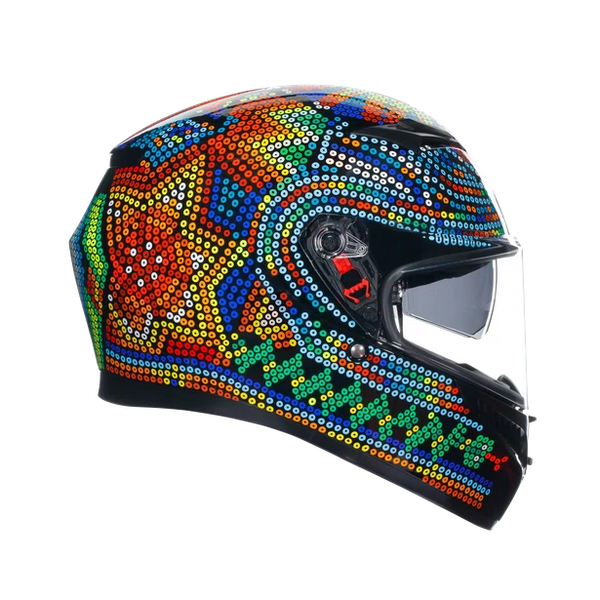 Casco Integral Agv K-3 Rossi Winter Test 2018