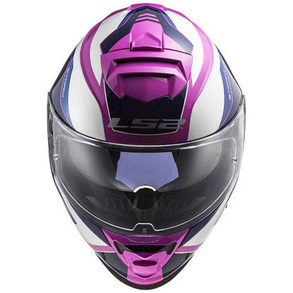 Casco Integral LS2 Storm II Techy Rosa FF800