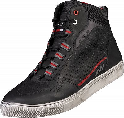 Botas Ls2 Zoe Negro Rojo