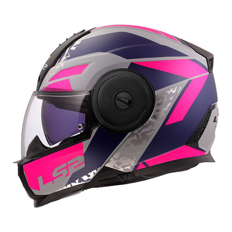 Casco Abatible LS2 Scope II + Pinlock Oxyd Rosa FF902