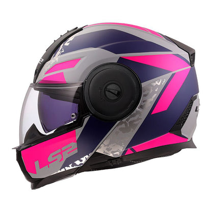 Casco Abatible LS2 Scope II + Pinlock Oxyd Rosa FF902