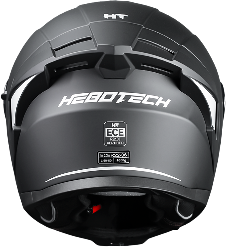 Casco Abatible Hebotech HT Negro Mate