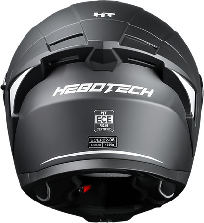 Casco Abatible Hebotech HT Negro Mate
