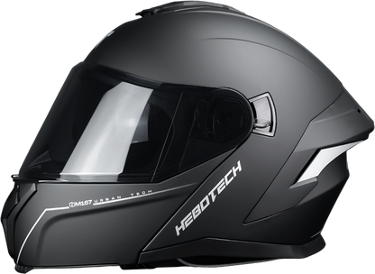Casco Abatible Hebotech HT Negro Mate