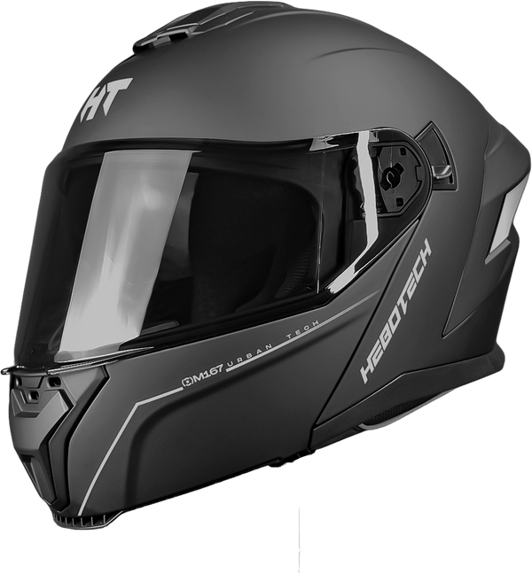 Casco Abatible Hebotech HT Negro Mate