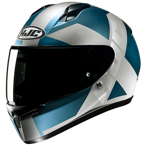 Casco Integral Hcc C10 Tez Mc2Sf Azul Gris
