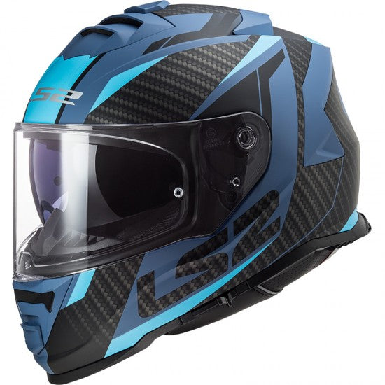 Casco Integral LS2 Ff800 Storm II Racer Azul Mate FF800
